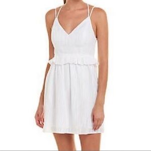 NWT. BCBGeneration Ruffle Cotton Shift Dress. 6. $98!